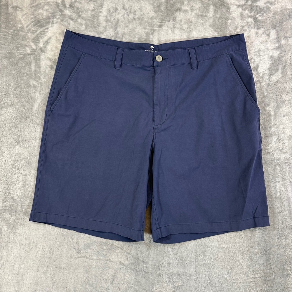 Southern Tide Golf Shorts‎ Mens Size 40 Navy Blue Performance Stretch Chino